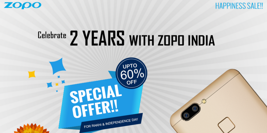 Zopo 2nd Anniversary Sale