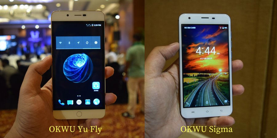OKWU launches Sigma and YU FLY smartphones starting at Rs. 8200