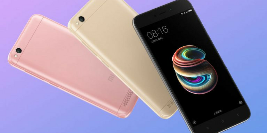 Xiaomi Redmi 5A with 5-inch display, Snapdragon 425, 3000mAh battery announced