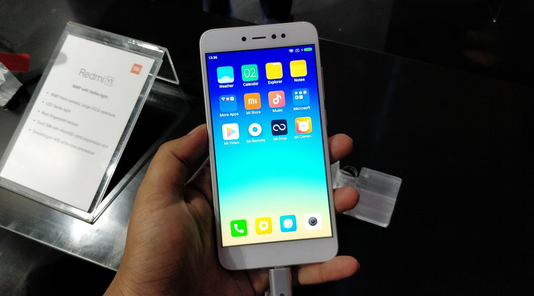Xiaomi Redmi Y1 with 5.5-inch display, Snapdragon 435, 16MP front camera launched in India starting at Rs. 8999
