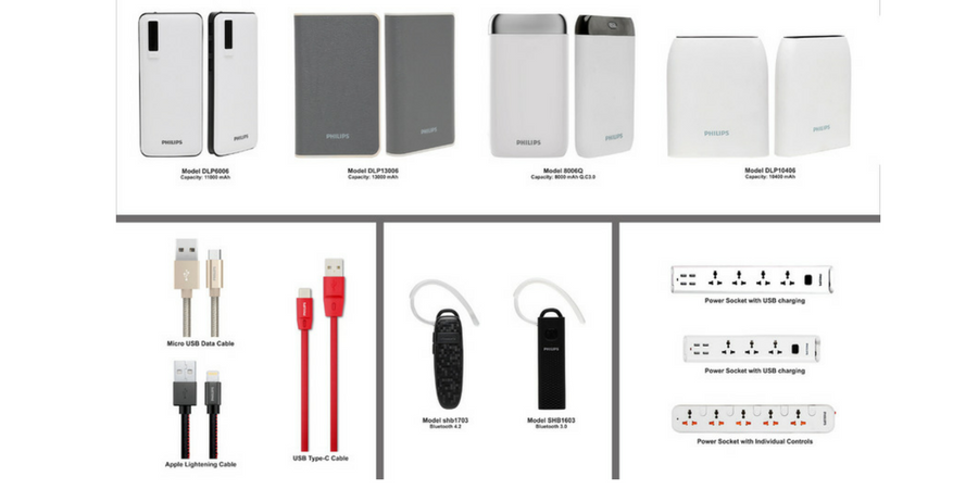 ATI Electronics Launches Philips Power Banks And Other Mobile  Accessories in India