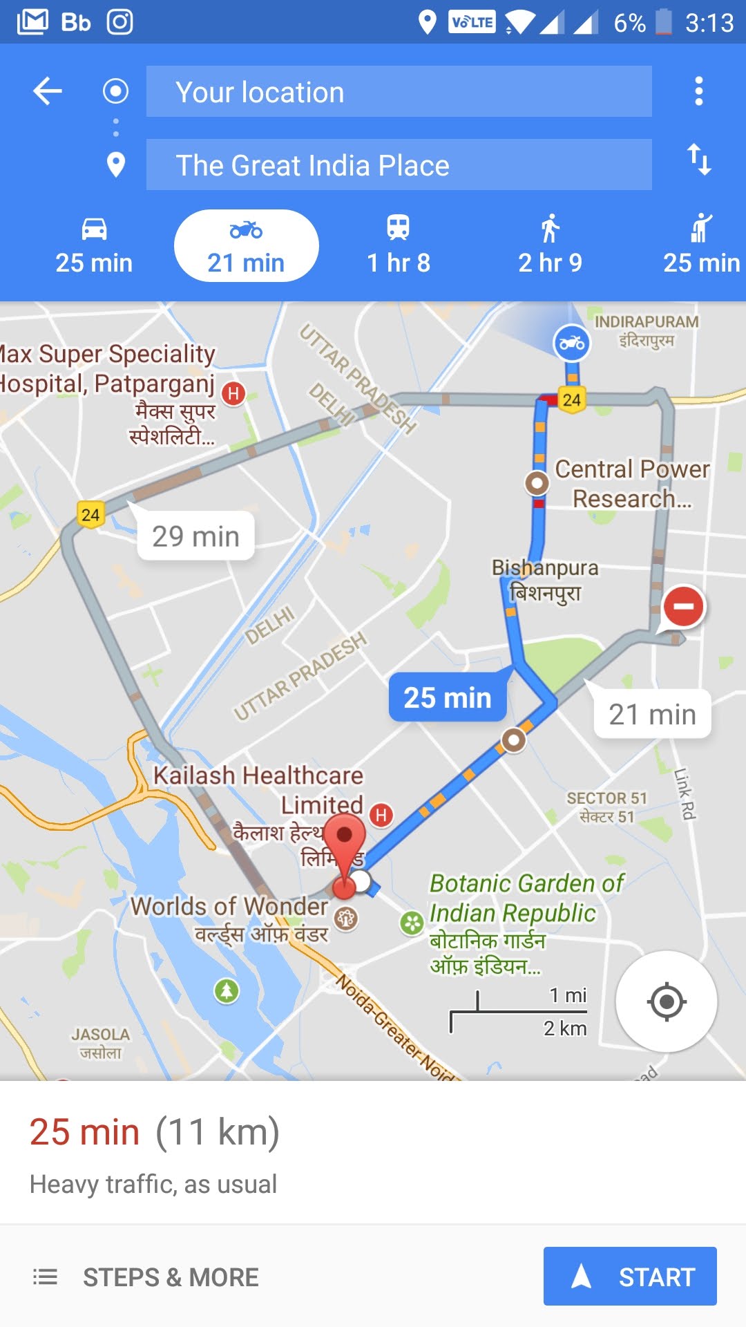 google routes