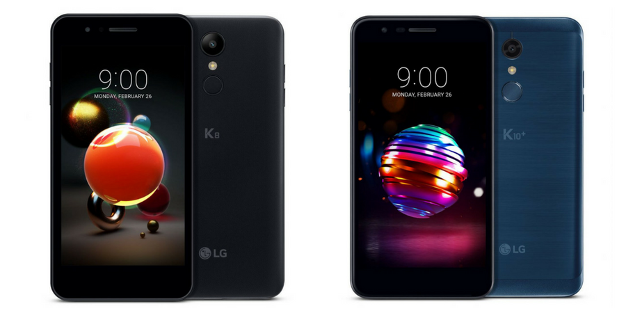 LG K8 2018 and K10 2018