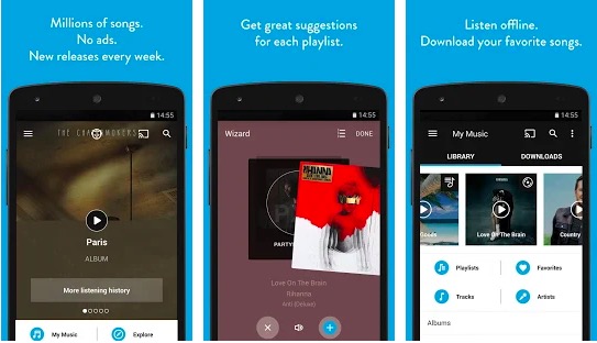 best free music download app for android