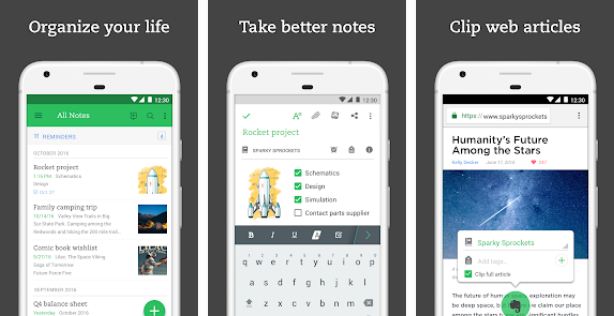 is evernote app free