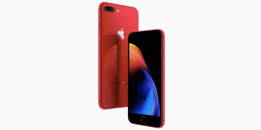 new red iPhone 8 and 8 Plus