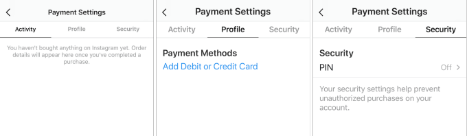 Instagram Payments
