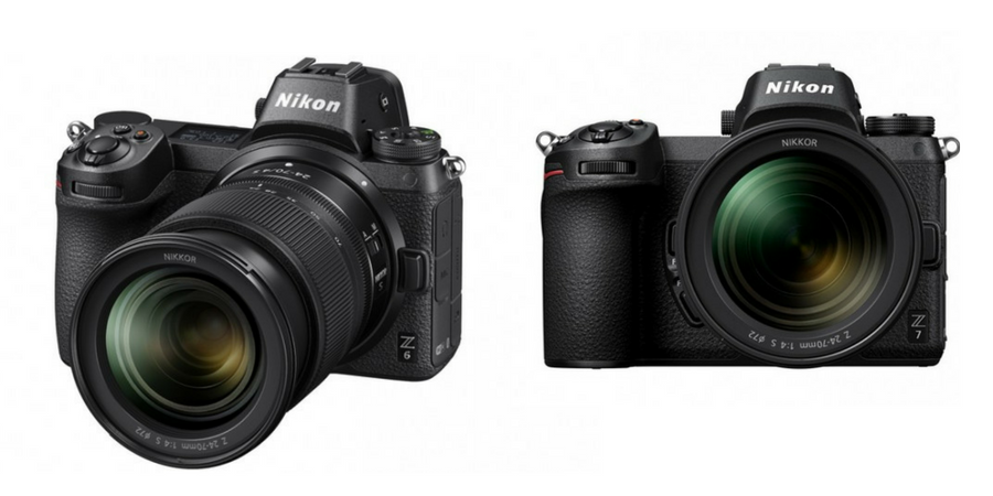 Nikon Unveils Z6 & Z7 Full-frame Mirrorless Cameras