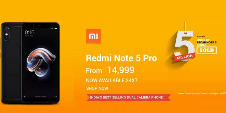 Xiaomi Redmi Note 5 Pro Now Available In Open Sale