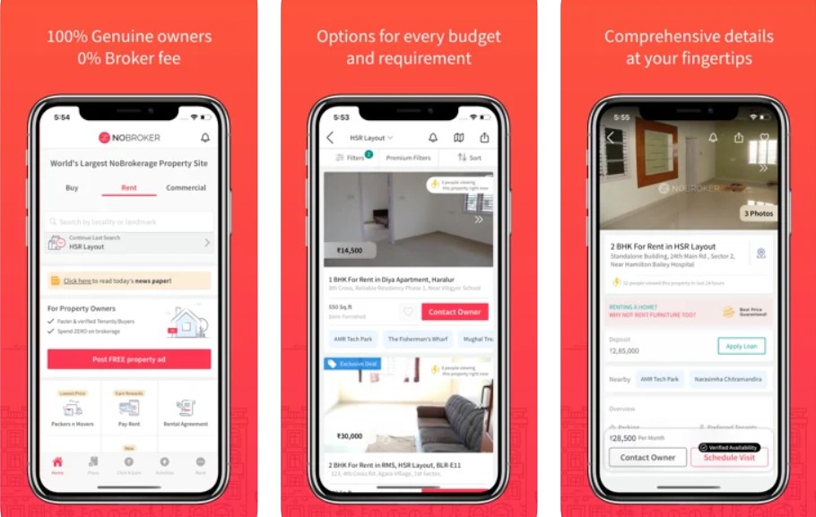 Nobroker: Real Estate app