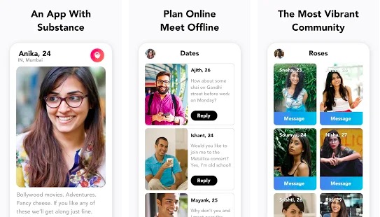 Which is best free dating app in india