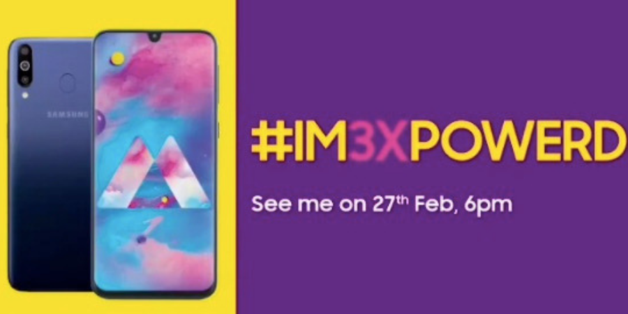 Samsung to launch Galaxy M30 in India on February 27