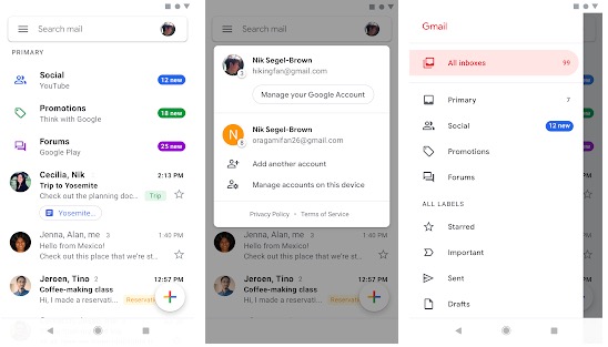the best email app for android 2019