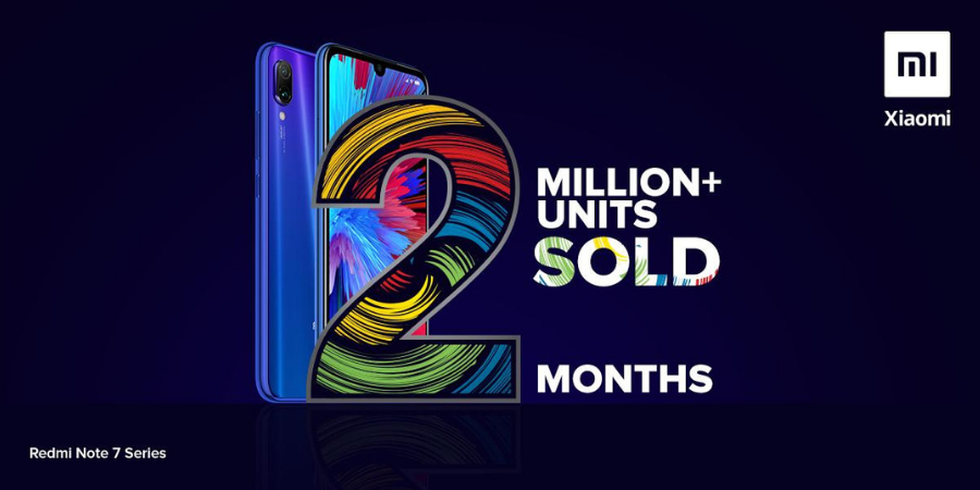 Redmi Note 7 Series sales