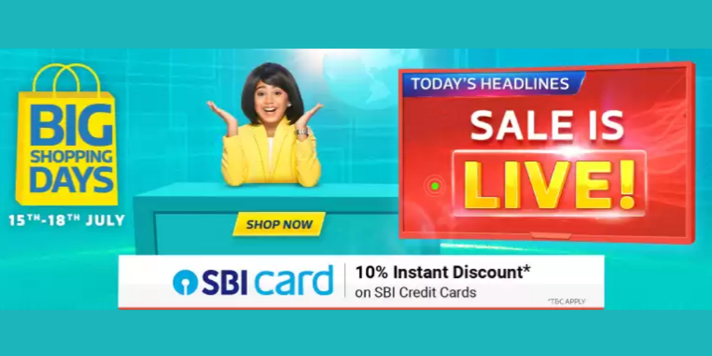 Handpicked offers From Flipkart’s “Big Shopping Days” on Smartphones, Laptops and other Electronics