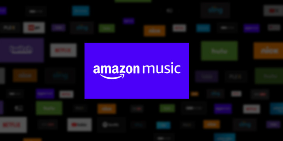 Amazon Music app on Apple TV
