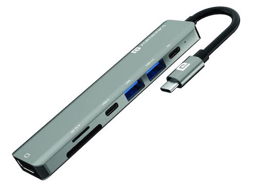 Portronics Mport 52 7-in-1 Type C Hub