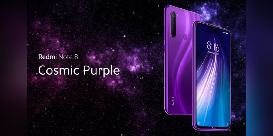 Redmi Note 8 Cosmic Purple color variant launched in India