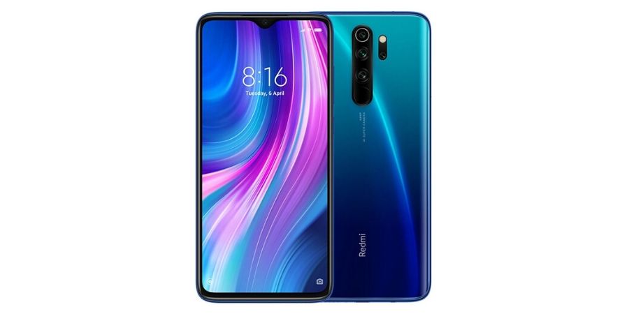 Redmi Note 8 Pro Electric Blue color