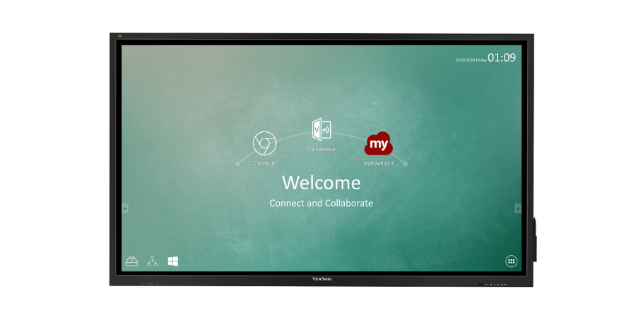 ViewSonic launches a new series of UHD 4K Interactive Flat Panel Displays