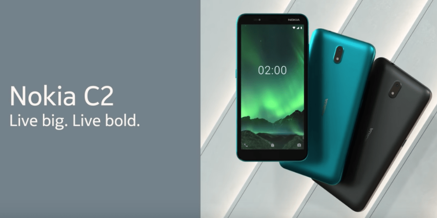 Nokia C2 with a 5.7-inch display, Android Go Edition, 4G phone announced