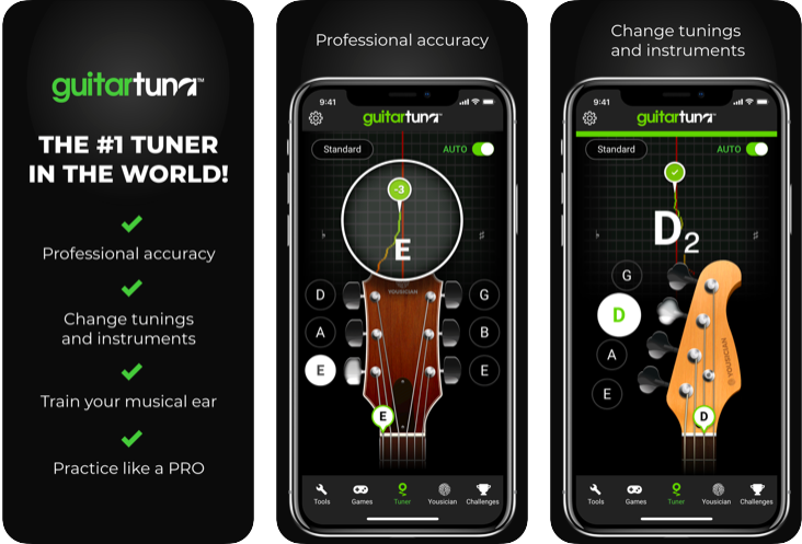 best guitar tuner app iphone 2019