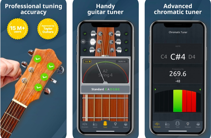 chromatic guitar tuner free