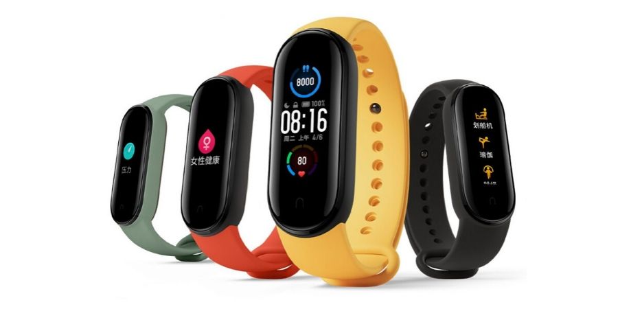 Mi Band 5 with AMOLED color display, 5ATM water resistance announced