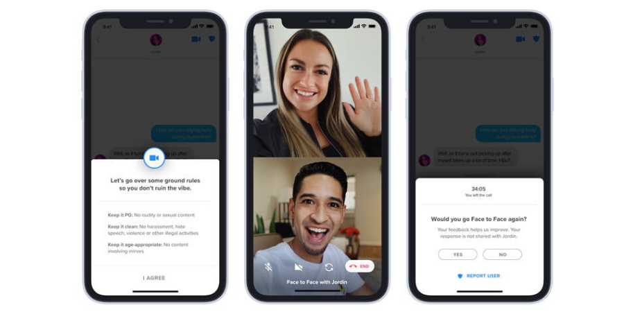 Tinder introduces Video dates