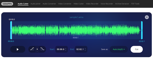 wav audio trimmer