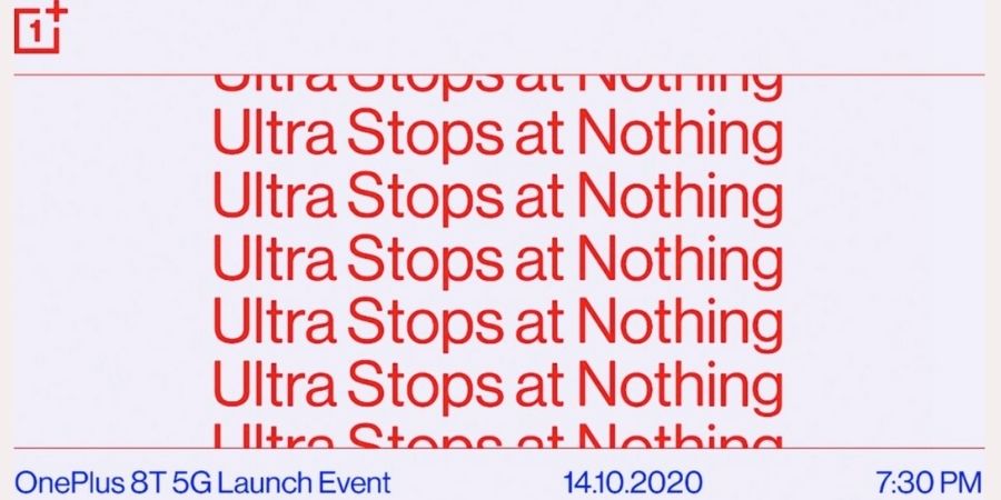 OnePlus 8T launching in India on October 14