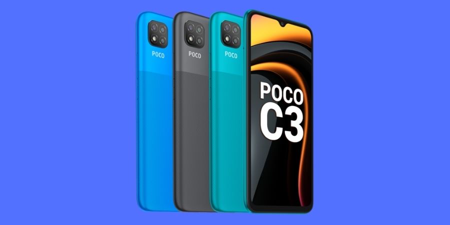 Poco C3 with 6.53 HD+ display, Helio G35 Soc launched in India starting ...