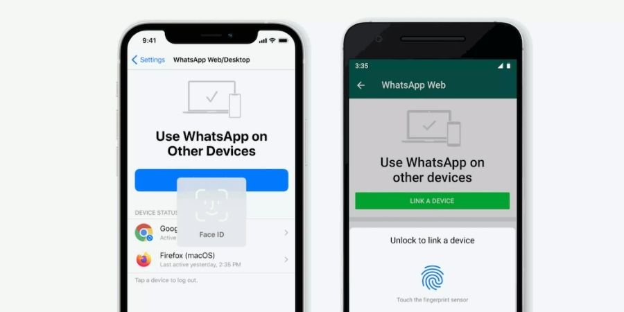 WhatsApp adds biometric authentication to log into desktop or web app