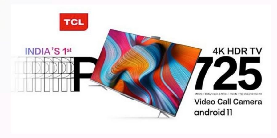 TCL P725 Smart TV with Android 11 launched in India starting at Rs 41,990