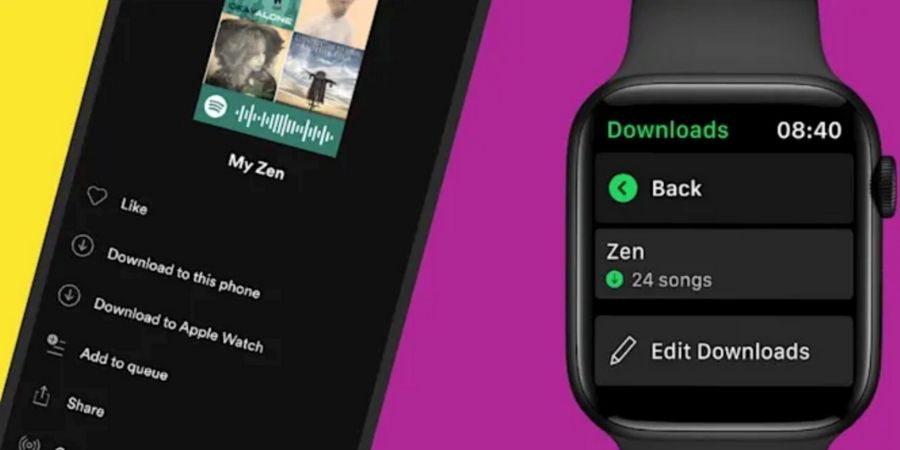Spotify now supports offline music playback on Apple Watch