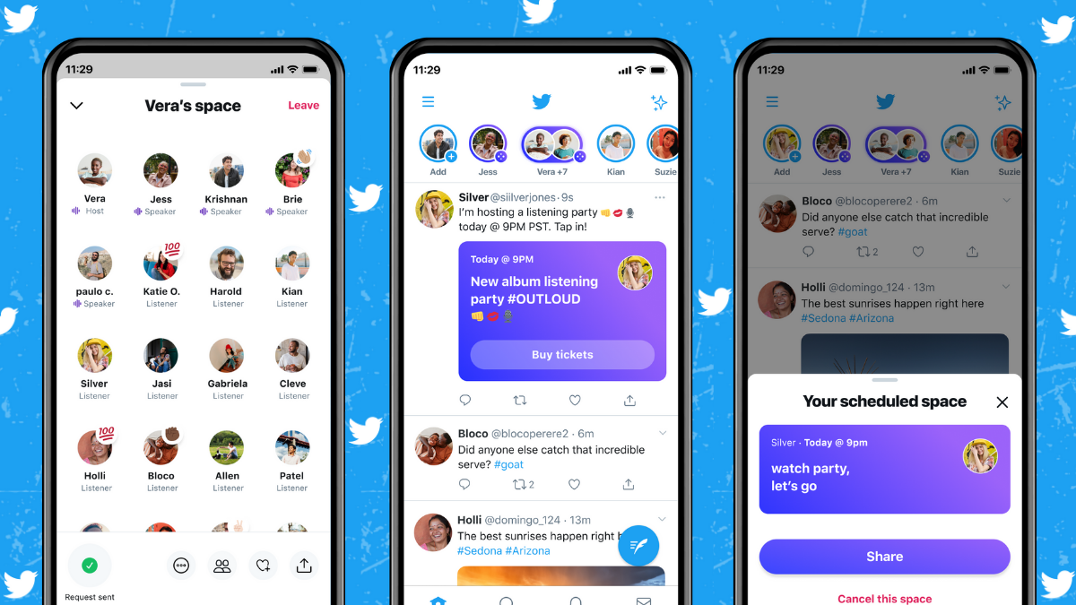 Twitter Spaces now available to anyone with more than 600 followers