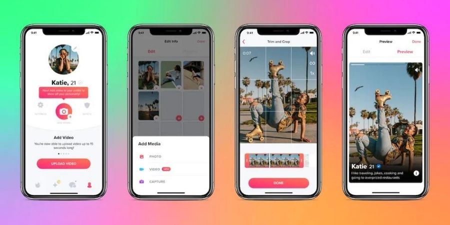 Tinder Users Can Now Add Videos to Their Profiles