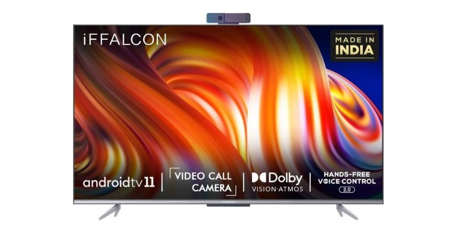 iFFALCON K72 55-inch 4K QLED TV with video calling camera launched at Rs. 51999