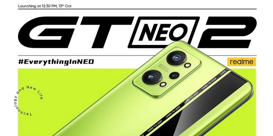 Realme to laugh GT Neo 2 in India on October 13