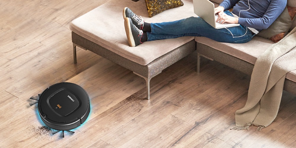 ​​​​This Robotic Vacuum Cleaner offers effective room cleaning and makes life easier