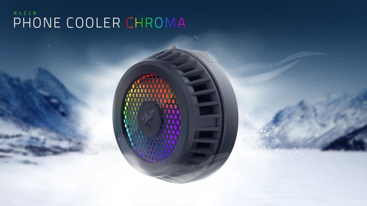 Razer unveils a MagSafe RGB cooling fan for iPhone