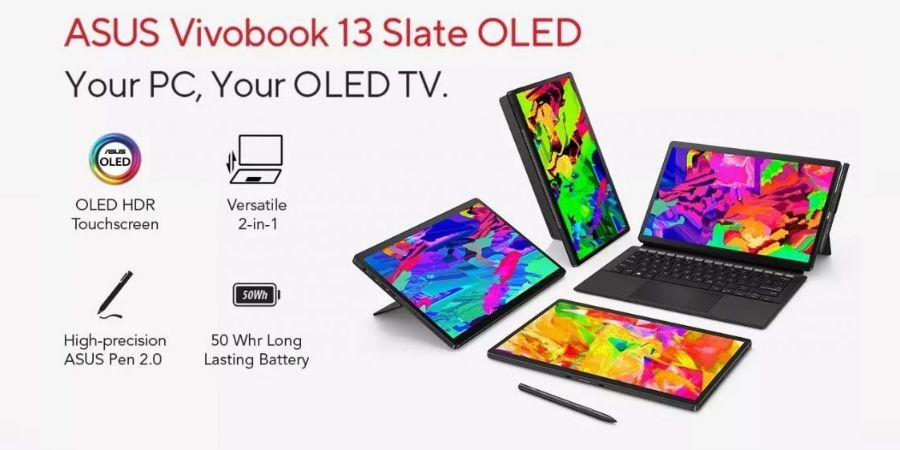 ASUS Vivobook 13 Slate OLED launched in India starting at Rs. 45999