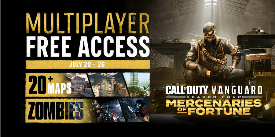 Call of Duty: Vanguard Multiplayer goes free from July 20 to July 26