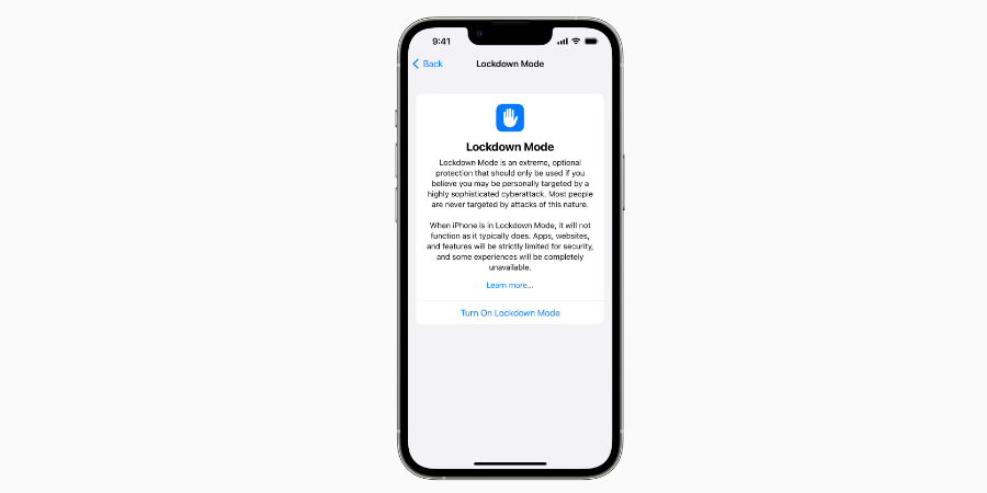 Apple introduces ‘Lockdown Mode’ to protect iPhone users from spyware attacks