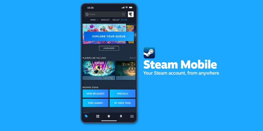 Steam Mobile app