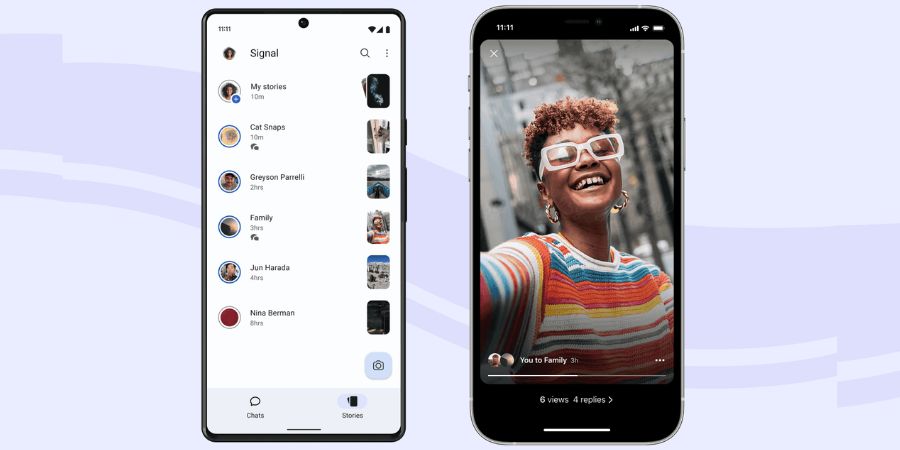 Signal is getting Stories