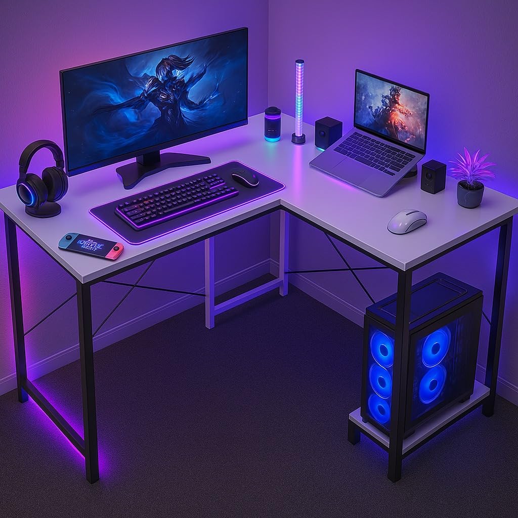 Callas L Shaped Computer Desk