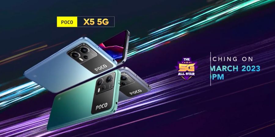 Poco X5 is launching in India on March 14