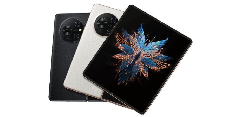 TECNO Phantom V Fold 5G with foldable 120Hz LTPO AMOLED display launched
