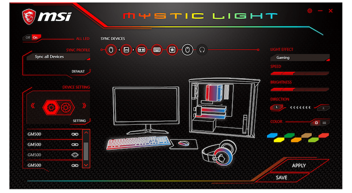 MSI Mystic Light